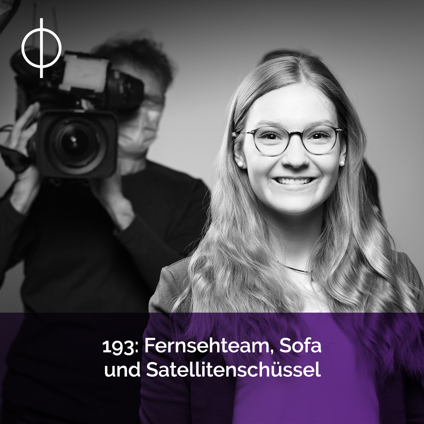 193: Fernsehteam, Sofa und Satellitenschüssel